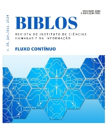 A BIBLOS : Revista do Instituto de Ciências Humanas e da Informação